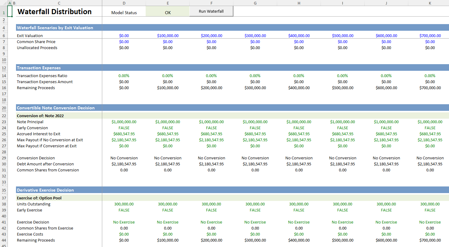 excel export screenshot